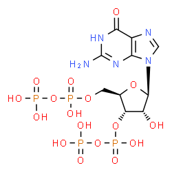 Guanosine Tetraphosphate structure