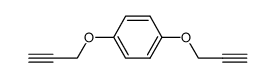 1,4-Bis(2-propynyloxy)benzene Structure