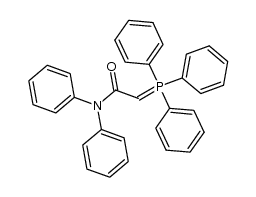 N,N-Diphenyl-2-(triphenylphosphoranyliden)acetamide Structure