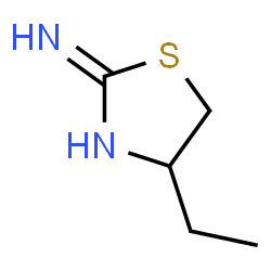 2-Thiazolamine,4-ethyl-4,5-dihydro-(9CI) structure