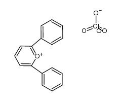 2,6-Diphenylpyrylium perchlorate Structure