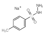 Benzenesulfonic acid,4-methyl-, hydrazide, sodium salt (1:1) picture