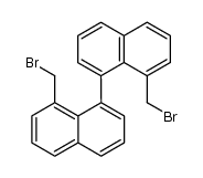 8,8'-Bis(brommethyl)-1,1'-binaphthyl Structure