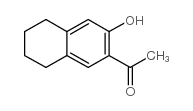 1-(3-Hydroxy-5,6,7,8-tetrahydronaphthalen-2-yl)ethanone structure