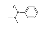 N,N-dimethyl-P-phenylphosphonamidous chloride结构式