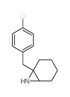 1-[(4-chlorophenyl)methyl]-7-azabicyclo[4.1.0]heptane结构式