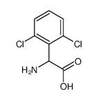 2-amino-2-(2,6-dichlorophenyl)acetic acid Structure