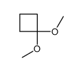 1,1-Dimethoxycyclobutane结构式