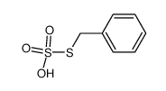 thiosulfuric acid S-benzyl ester结构式