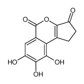 1,2-Dihydro-7,8,9-trihydroxycyclopenta[c][2]benzopyran-3,5-dione structure