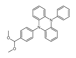 5-[4-(dimethoxymethyl)phenyl]-10-phenylphenazine Structure