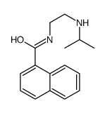 N-[2-(Isopropylamino)ethyl]-1-naphthalenecarboxamide Structure