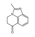 6H-Imidazo[4,5,1-ij]quinolin-6-one,4,5-dihydro-2-methyl-(9CI) picture