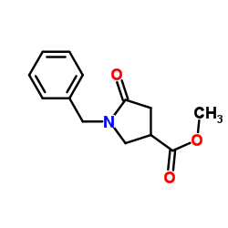 Methyl 1-benzyl-5-oxo-3-pyrrolidinecarboxylate picture