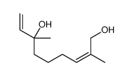 2,7-dimethylnona-2,8-diene-1,7-diol结构式