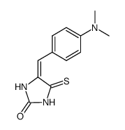 4-[[4-(Dimethylamino)phenyl]methylene]-5-thioxo-2-imidazolidinone Structure