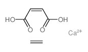 calcium,(Z)-but-2-enedioic acid,ethene结构式