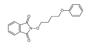 N-(4-phenoxy-butoxy)-phthalimide结构式