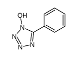 1-hydroxy-5-phenyltetrazole结构式