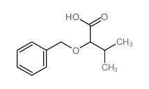 3-methyl-2-phenylmethoxy-butanoic acid结构式