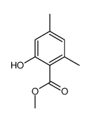 methyl 2-hydroxy-4,6-dimethylbenzoate structure