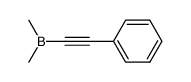 Phenylaethinyl-dimethylboran结构式