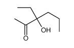 3-ethyl-3-hydroxyhexan-2-one结构式