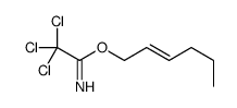 hex-2-enyl 2,2,2-trichloroethanimidate Structure