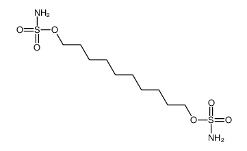 1,10-Decanediol, bisulfamate (ester)结构式
