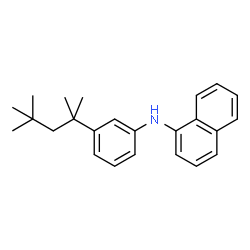 N-(3-(1,1,3,3-TETRAMETHYLBUTYL))PHENYL-1-NAPHTHYLAMINE Structure