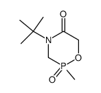 4-tert-butyl-2-methyl-2-oxo-2λ5-[1,4,2]oxazaphosphinan-5-one Structure