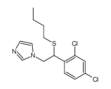 1-[2-butylsulfanyl-2-(2,4-dichlorophenyl)ethyl]imidazole结构式