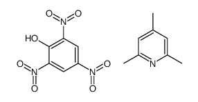 2,4,6-trimethylpyridine,2,4,6-trinitrophenol Structure