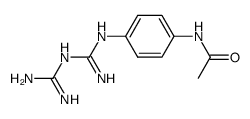 1-(4-acetylamino-phenyl)-biguanide Structure