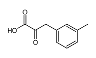 BENZENEPROPANOIC ACID, 3-METHYL-.ALPHA.-OXO-结构式