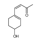 4-(4-hydroxycyclohexen-1-yl)but-3-en-2-one Structure