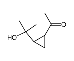 1-[2-(1-Hydroxy-1-methylethyl)cyclopropyl]ethanone Structure