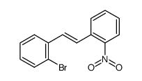 (E)-2-Bromo-2'-nitrostilbene Structure