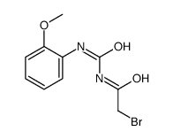 2-bromo-N-[(2-methoxyphenyl)carbamoyl]acetamide Structure