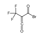 3-oxo-2-(trifluoromethyl)prop-2-enoyl bromide Structure