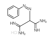 Propanediimidamide,2-(2-phenyldiazenyl)-, hydrochloride (1:2) picture