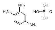 benzene-1,2,4-triamine,phosphoric acid结构式