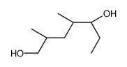 (2R,4S,5S)-2,4-dimethylheptane-1,5-diol Structure