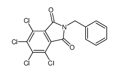 2-benzyl-4,5,6,7-tetrachloroisoindole-1,3-dione Structure