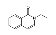 2-Ethyl-1,2-dihydroisochinolin-1-on结构式