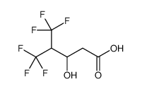 3-Hydroxy-5,5,5-trifluoro-4-(trifluoromethyl)valeric acid结构式