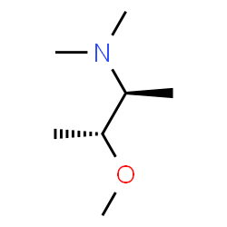 2-Butanamine,3-methoxy-N,N-dimethyl-,(2R,3S)-rel-(9CI) Structure