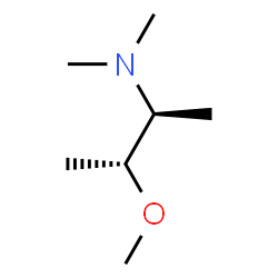 2-Butanamine,3-methoxy-N,N-dimethyl-,(2R,3S)-rel-(9CI) structure