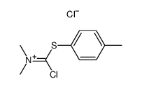 N,N-Dimethyl-(p-tolylmercapto)-formamidchloridbase Structure