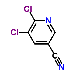 5,6-二氯烟腈结构式